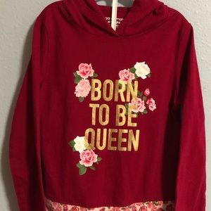 Garanimals Toddler Girl Long Sheeve Hoddie. Size 4T